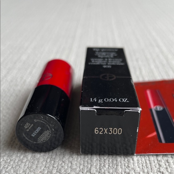 Giorgio Armani Lip Power Vivid Red Lipstick mini - 405 sultan - Picture 7 of 11